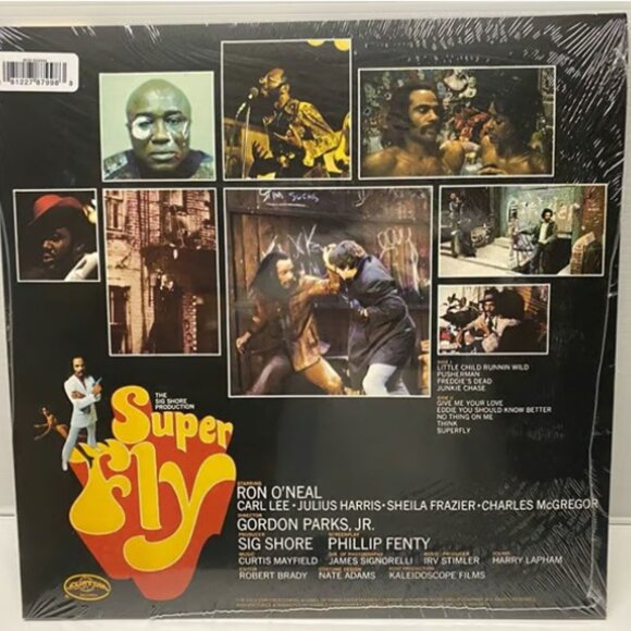 Curtis Mayfield Superfly LP ~ Exclusive Colored Vinyl (Gold) ~ New/Sealed! - Picture 2 of 2